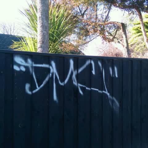 Graffiti, a report photo