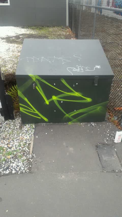 Graffiti, a report photo