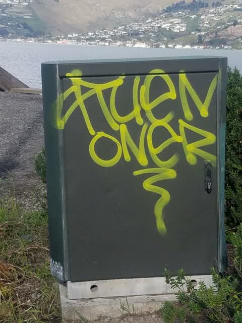 Graffiti, a report photo