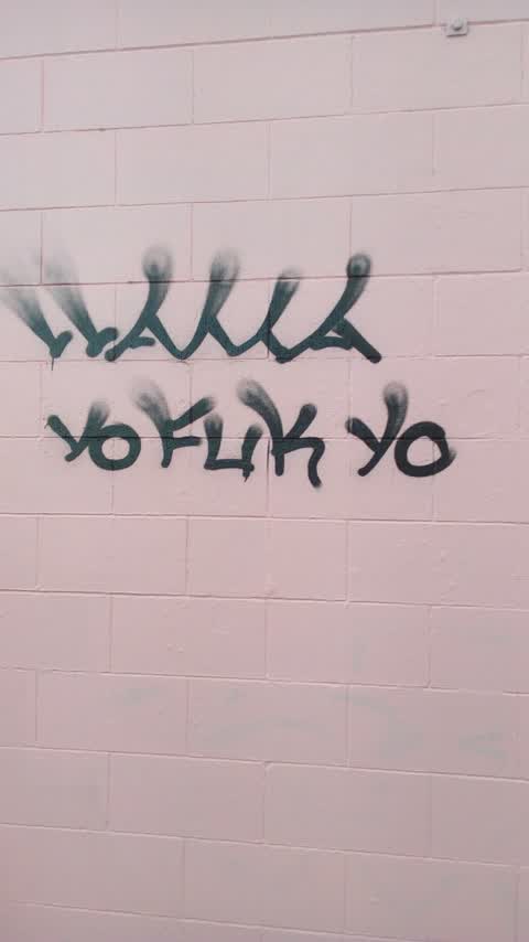 Graffiti, a report photo