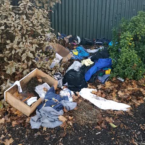 Rubbish/Recycling, a report photo