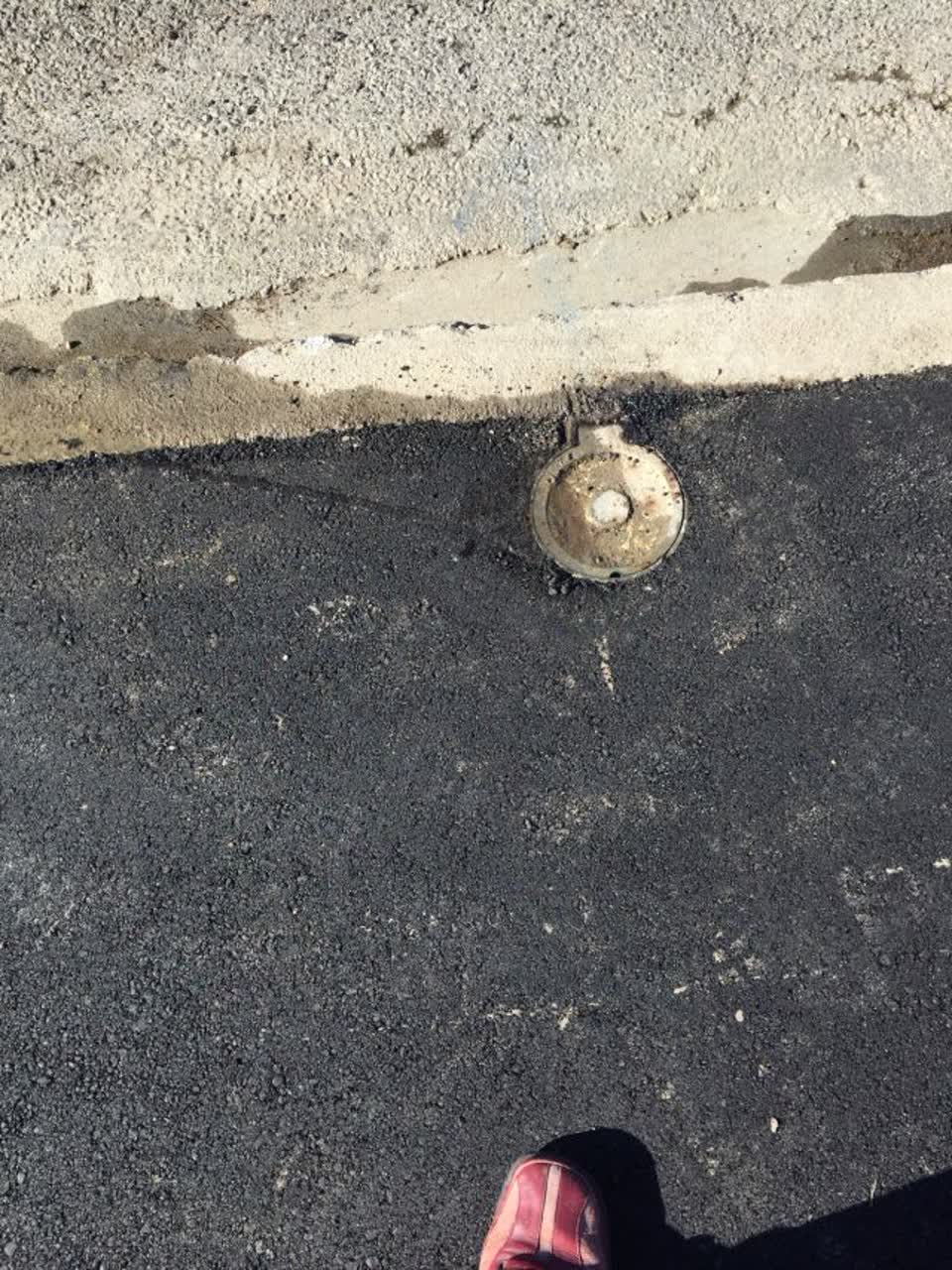 The photograph attached to this wastewater/stormwater report