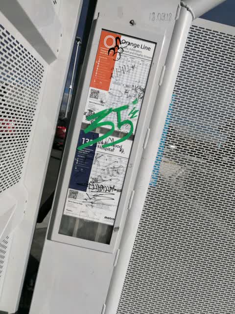 Graffiti, a report photo