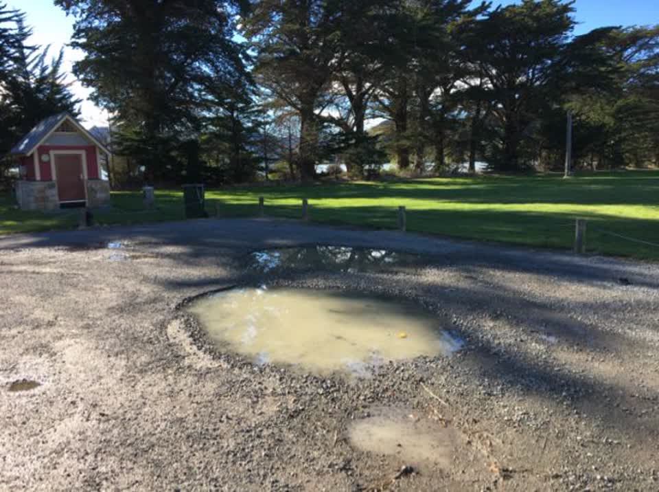 The photograph attached to this parks report