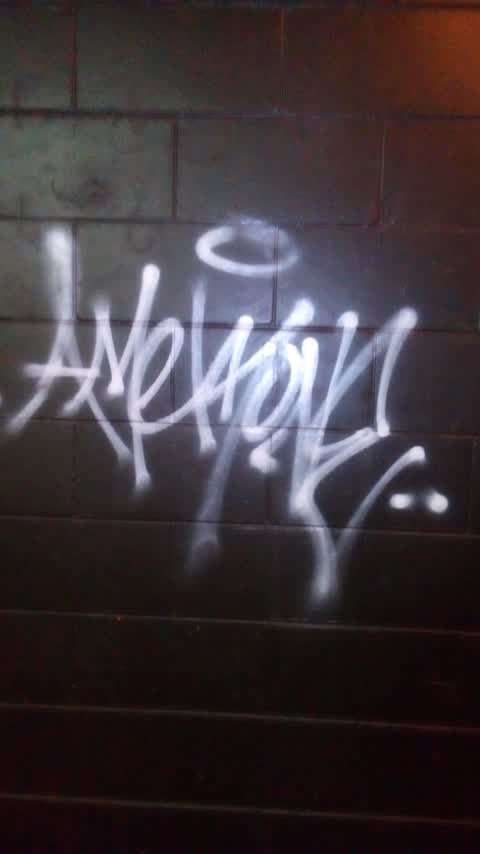 Graffiti, a report photo