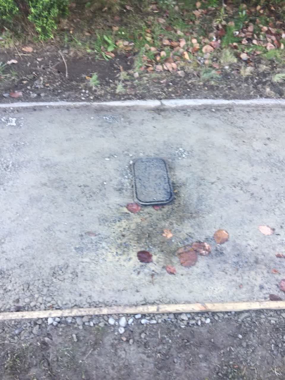 The photograph attached to this water supply report