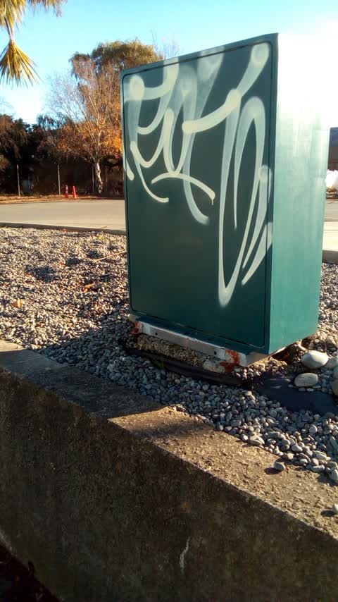 Graffiti, a report photo