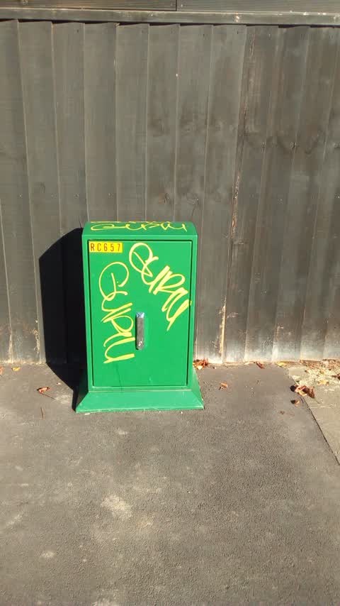 Graffiti, a report photo