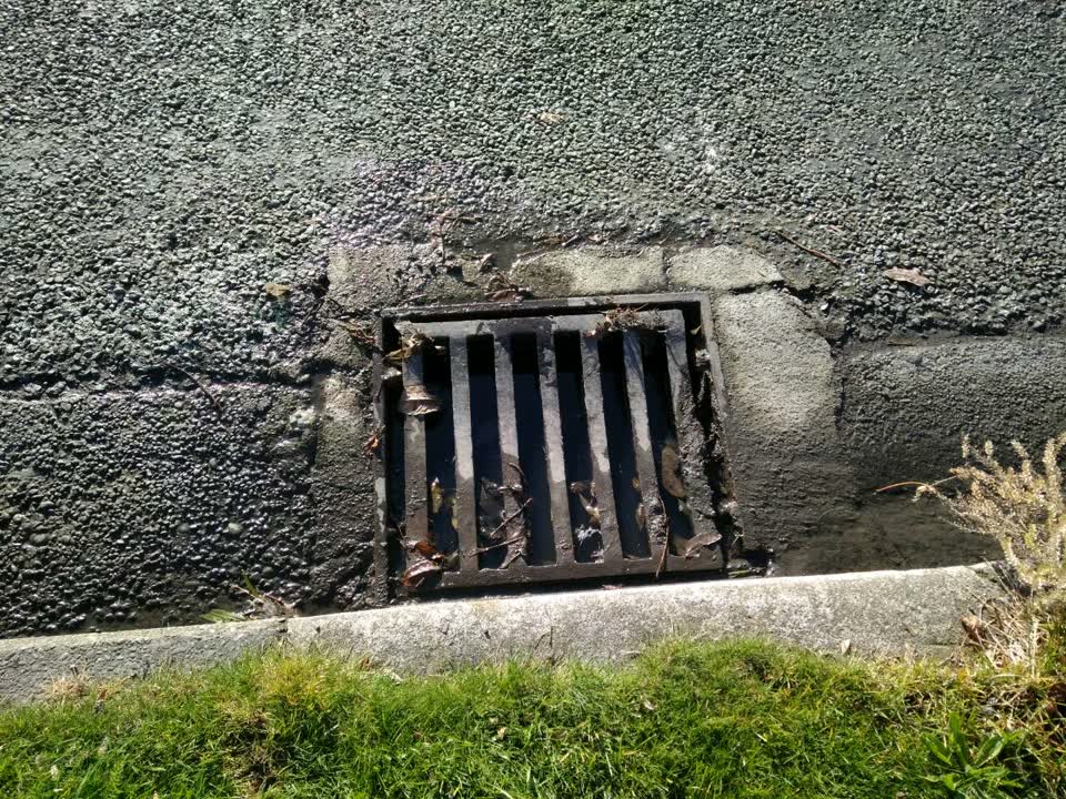 The photograph attached to this wastewater/stormwater report