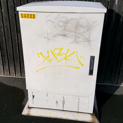 Graffiti, a report photo