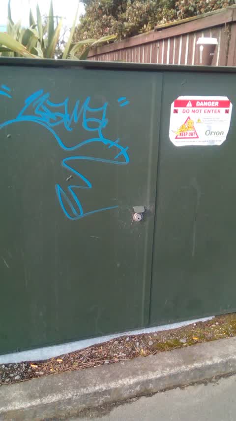 Graffiti, a report photo