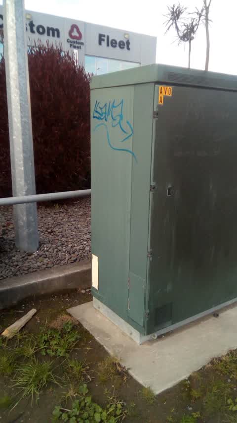 Graffiti, a report photo