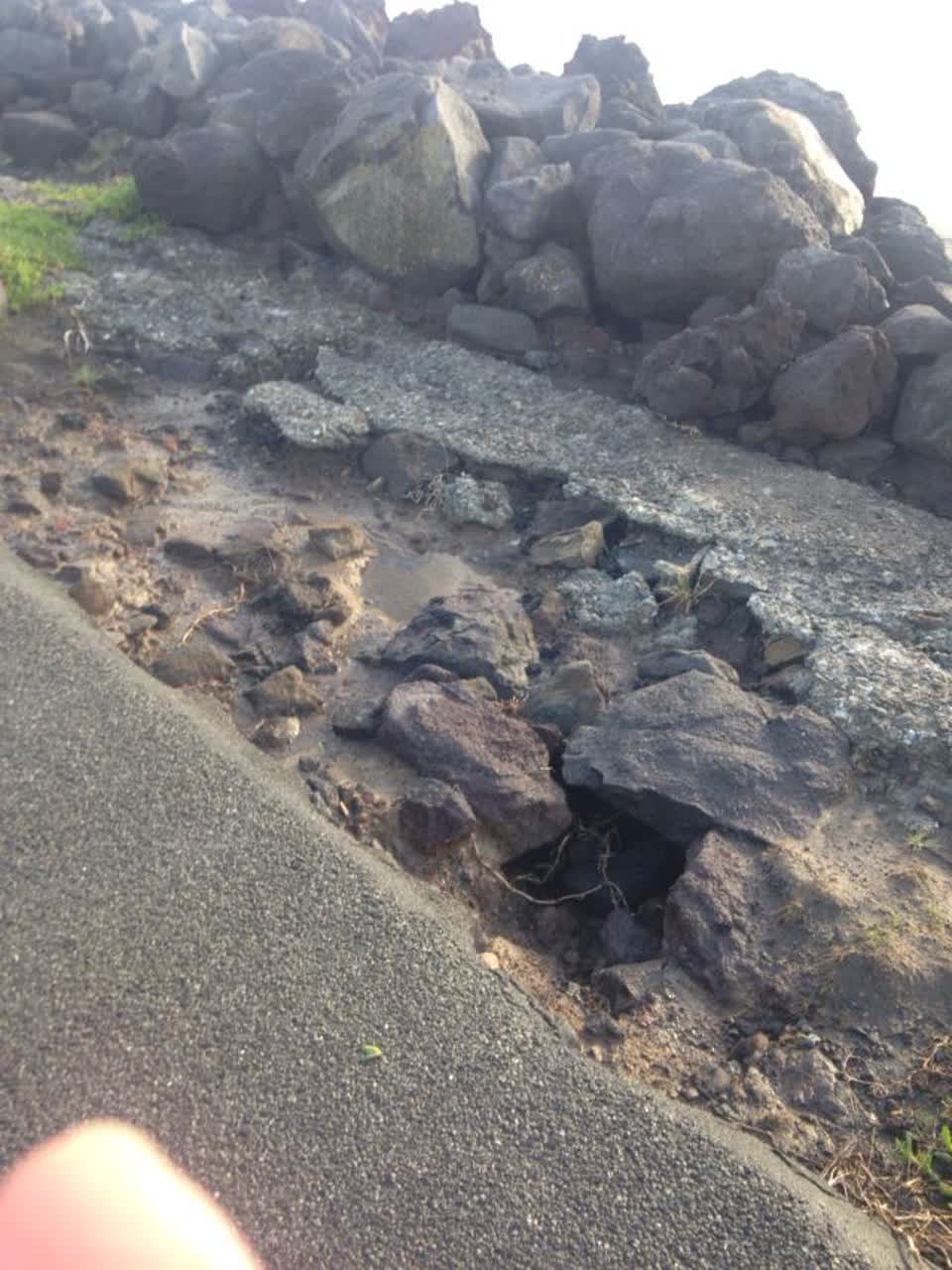 The photograph attached to this parks report