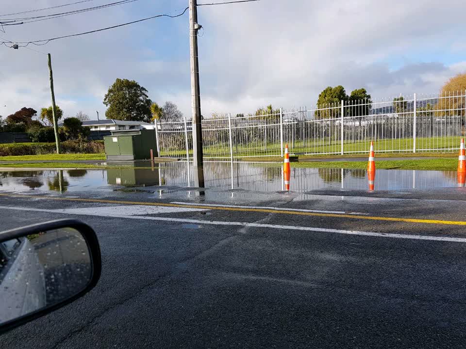 The photograph attached to this wastewater/stormwater report