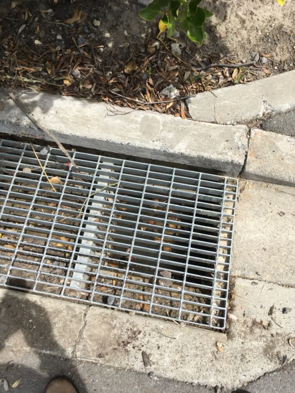The photograph attached to this wastewater/stormwater report