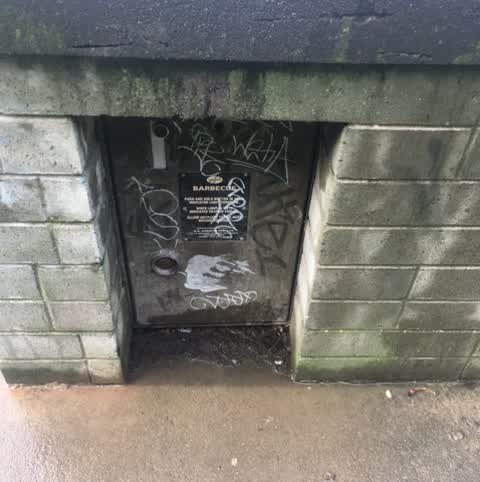 Graffiti, a report photo