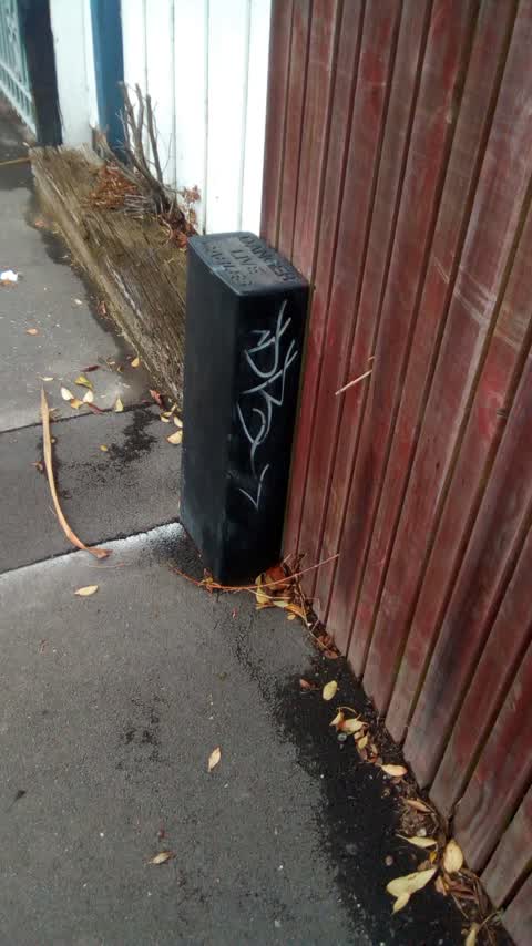 Graffiti, a report photo