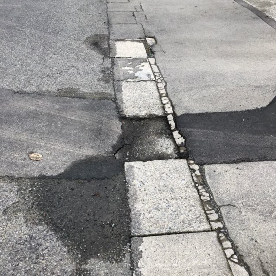 The photograph attached to this wastewater/stormwater report