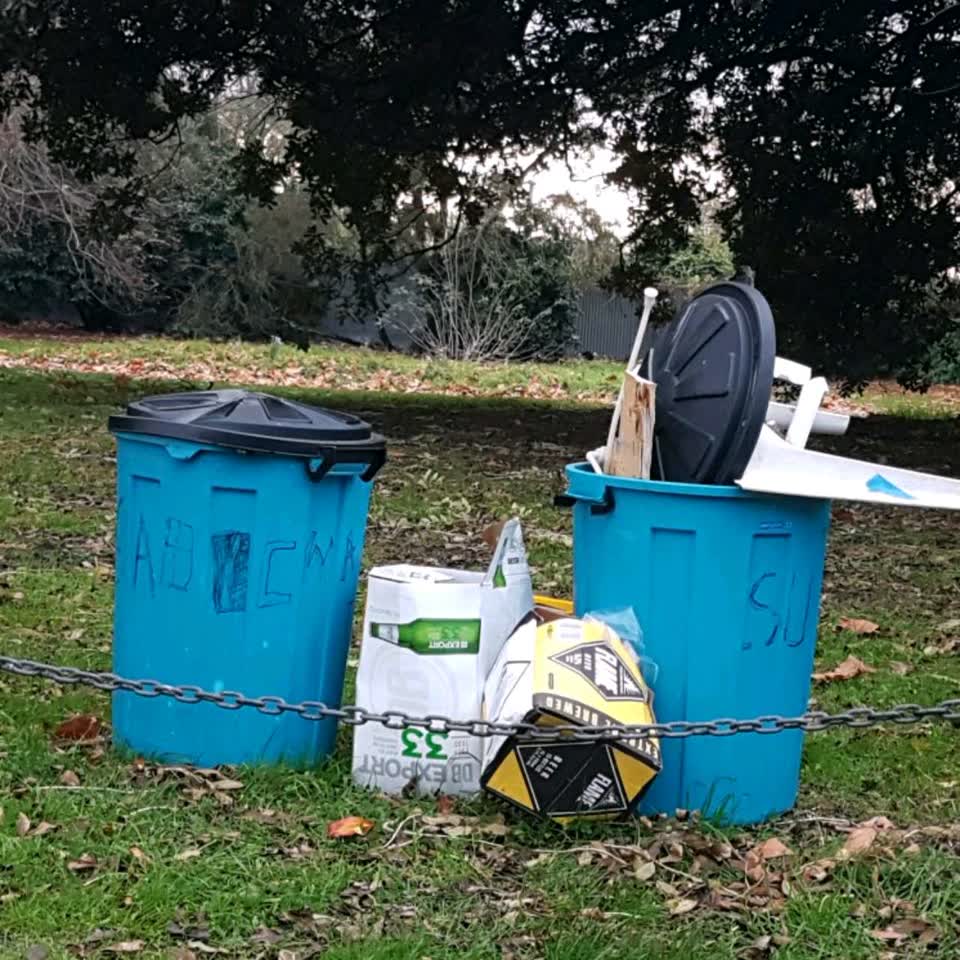 The photograph attached to this parks report