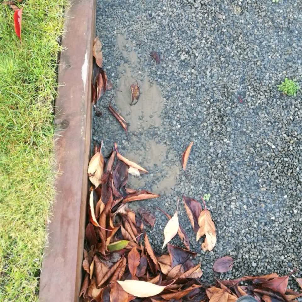 The photograph attached to this flooding report