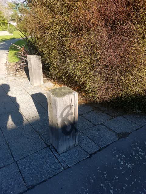 Graffiti, a report photo