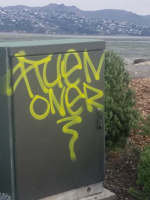 Graffiti, a report photo