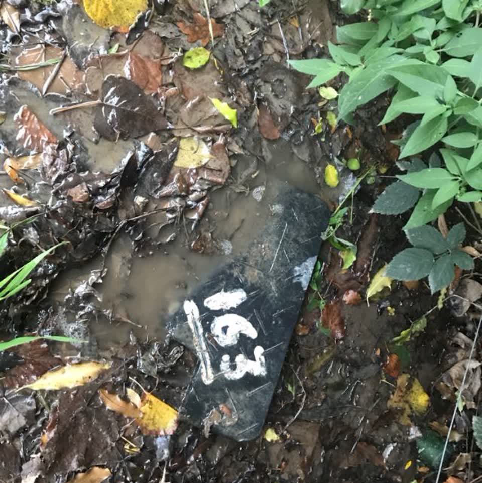 The photograph attached to this water supply report