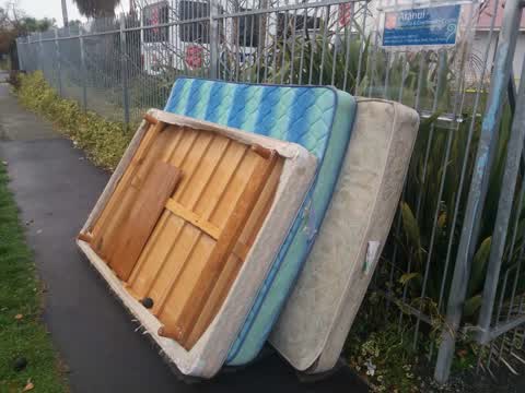 Rubbish/Recycling — a report photo