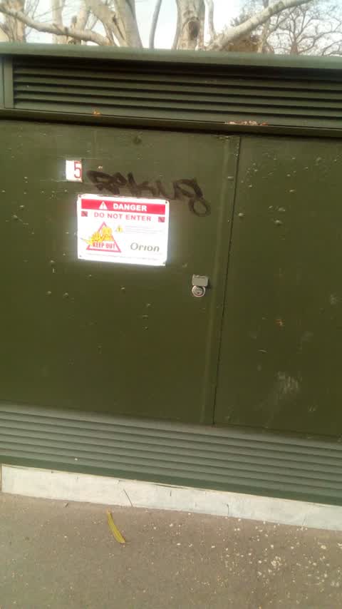 Graffiti, a report photo
