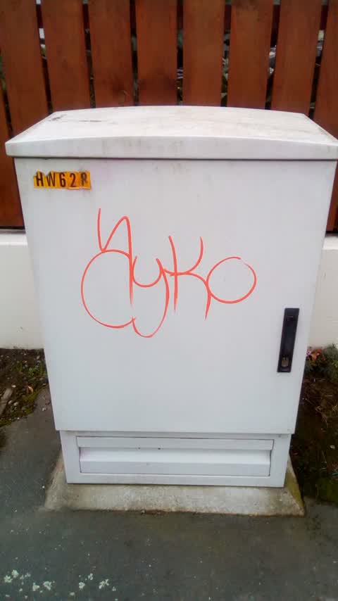 Graffiti, a report photo