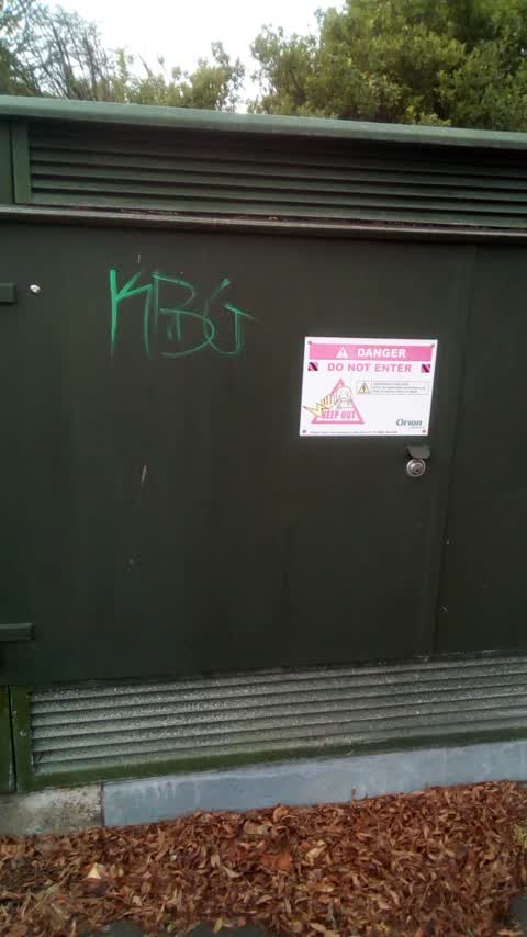 Graffiti, a report photo