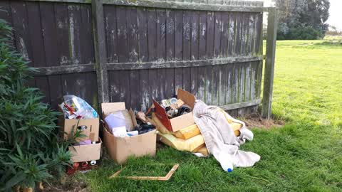 Rubbish/Recycling — a report photo