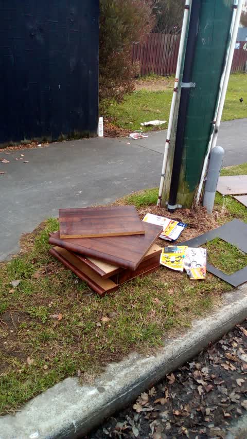 Rubbish/Recycling — a report photo