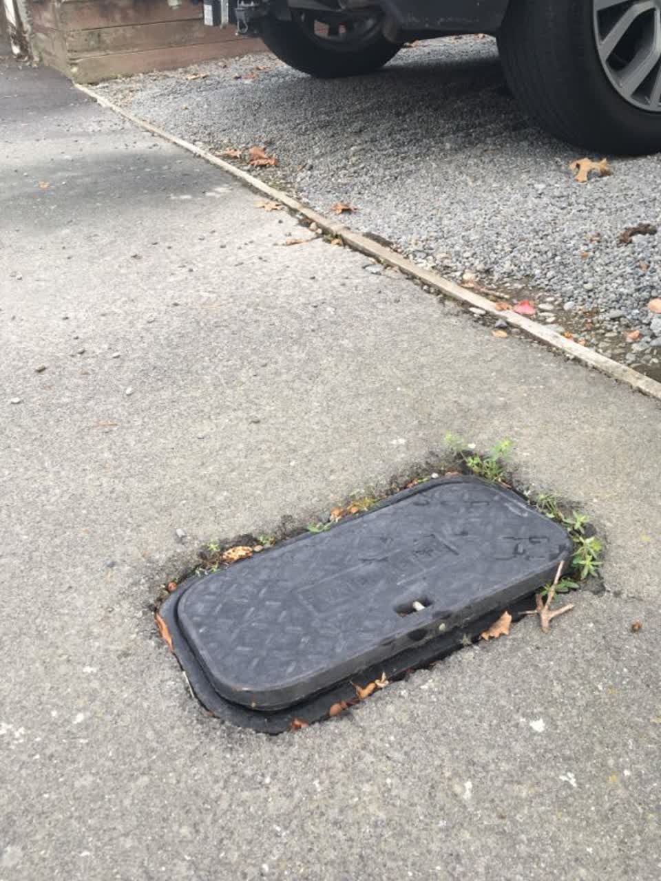 The photograph attached to this water supply report