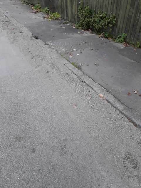 Roading/Streets, a report photo