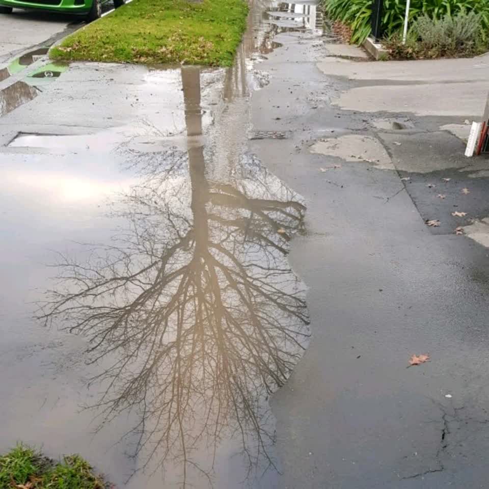 The photograph attached to this wastewater/stormwater report