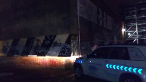 Graffiti, a report photo