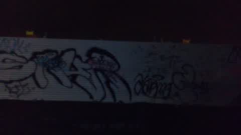 Graffiti, a report photo