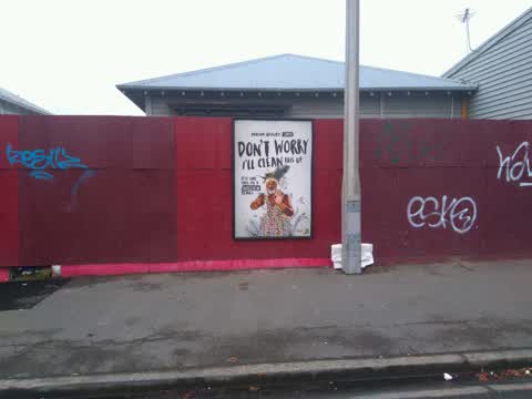 Graffiti, a report photo