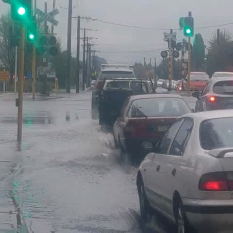 Flooding, a report photo