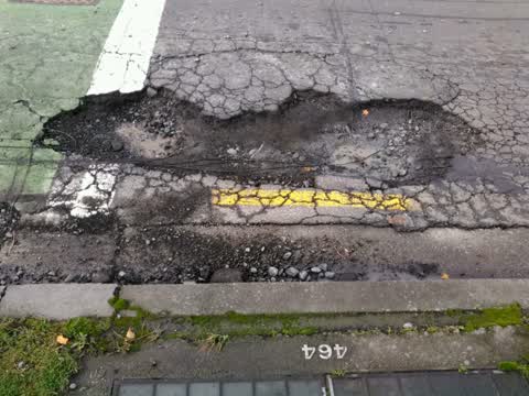 Roading/Streets, a report photo