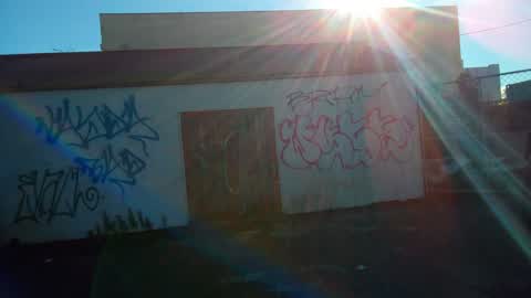 Graffiti, a report photo