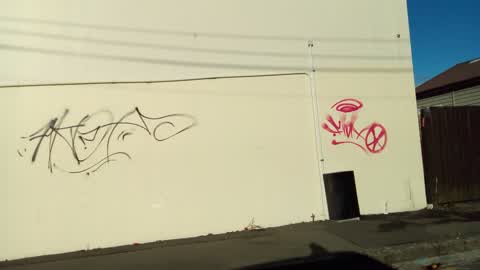 Graffiti, a report photo