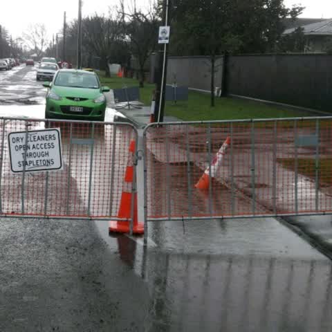 Flooding, a report photo