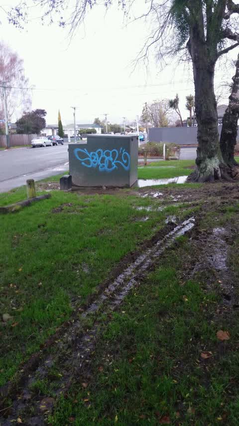 Graffiti, a report photo