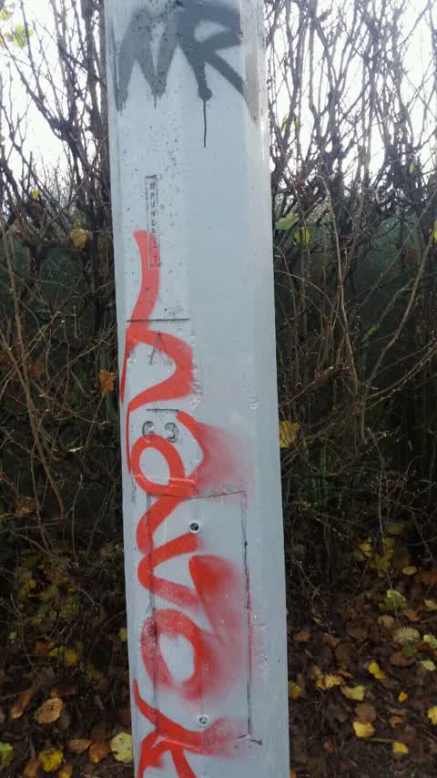 Graffiti, a report photo