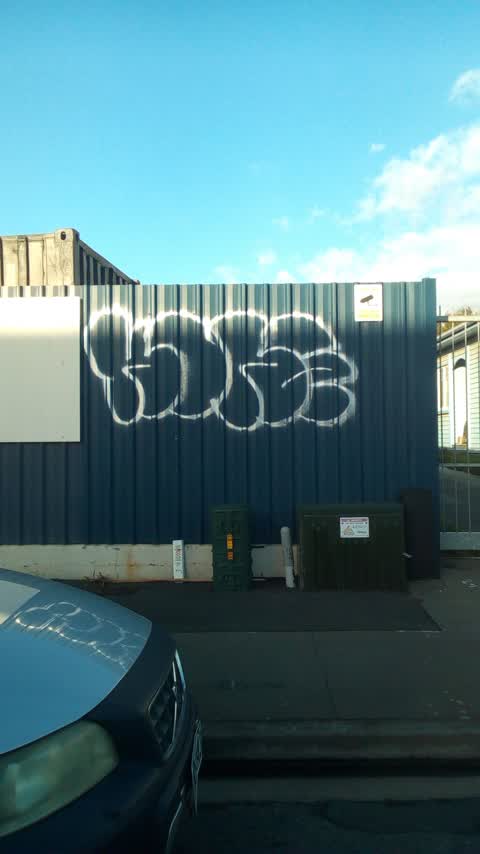 Graffiti, a report photo