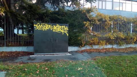 Graffiti, a report photo