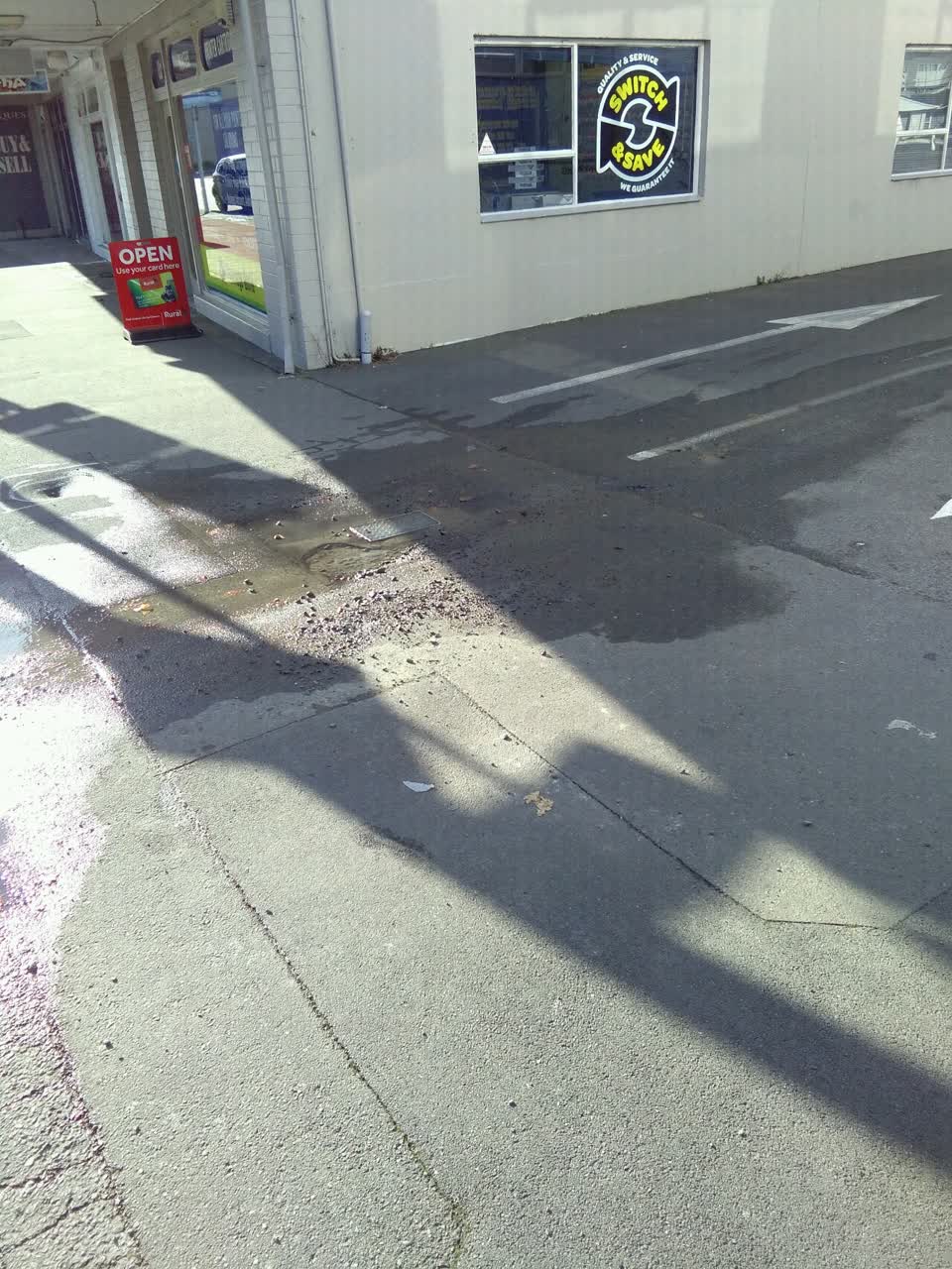 The photograph attached to this water supply report