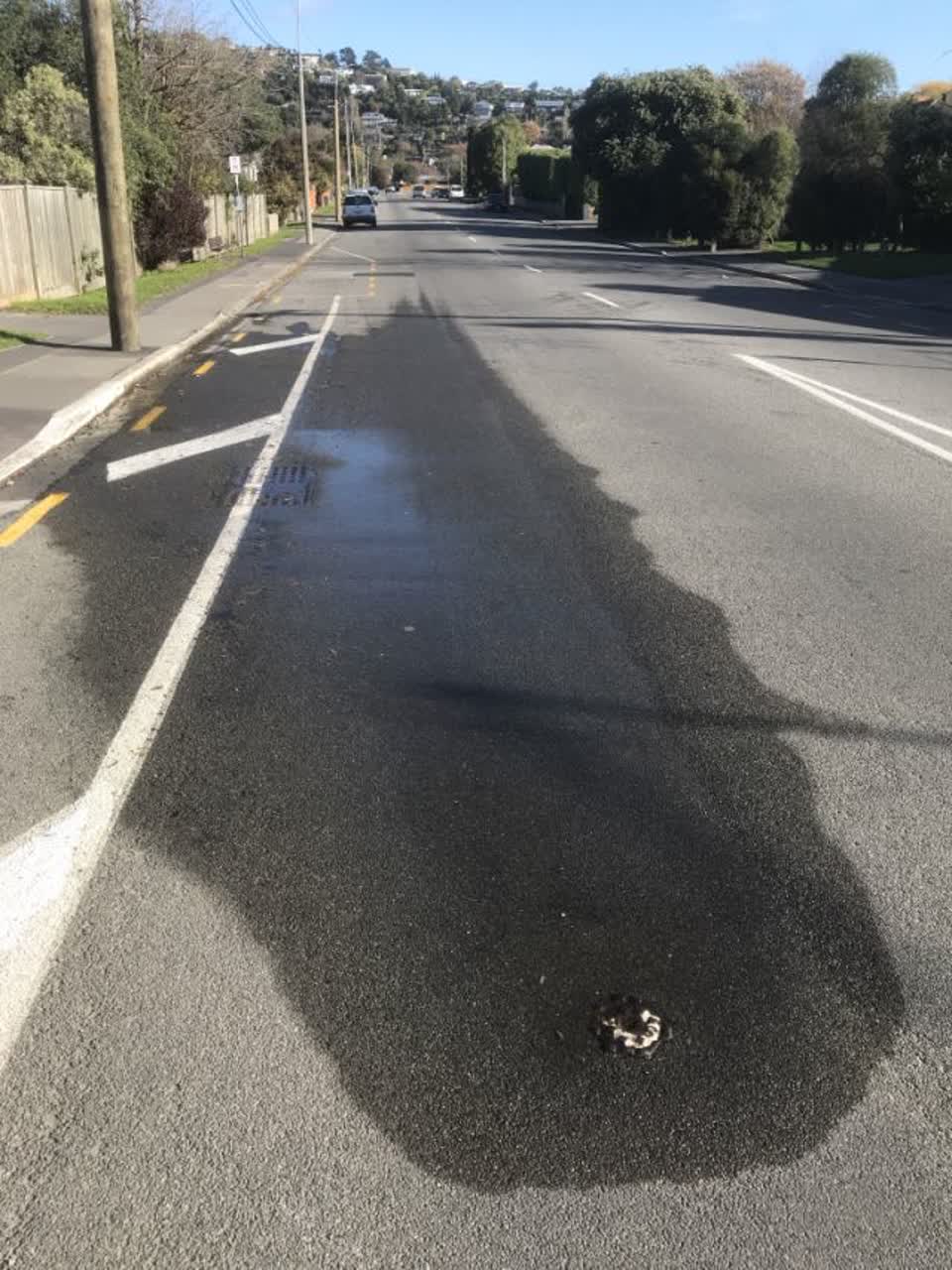 The photograph attached to this water supply report